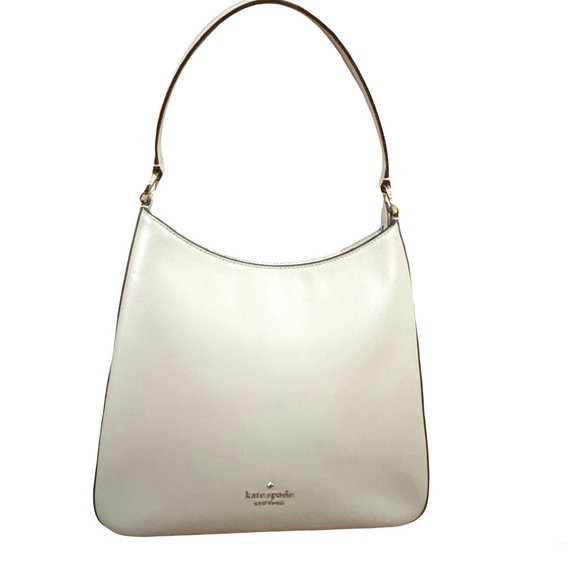 Kate Spade NY Elegant Perry in Tusk Saffiano Leather NWOT Pristine MSRP $379 - Picture 3 of 11